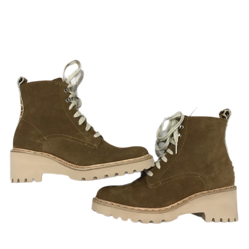 Dolce Vita Dark Brown Suede Hinto Boots
